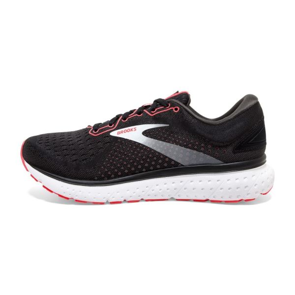 Brooks Shoes - Glycerin 18 Black/Coral/White            