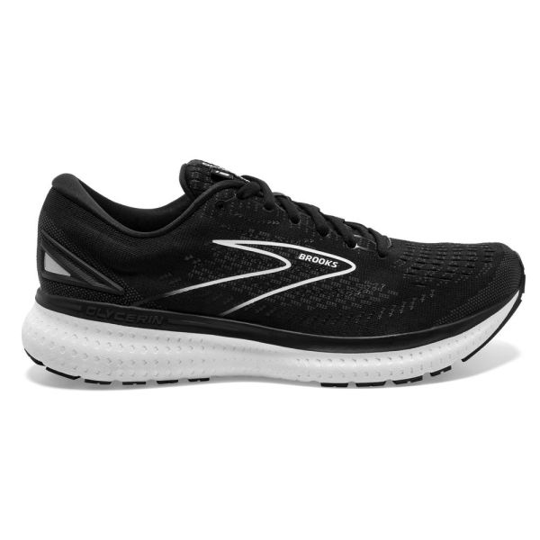 Brooks Shoes - Glycerin 19 Black/White