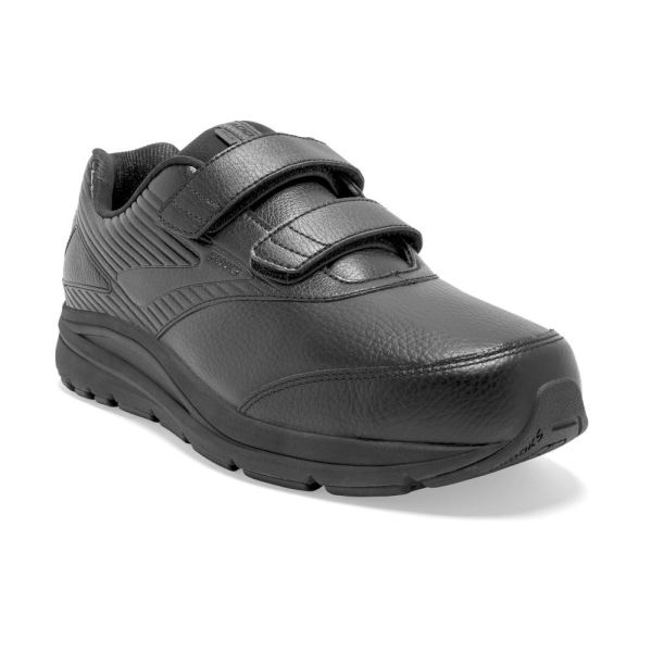 Brooks Shoes - Addiction Walker V-Strap 2 Black/Black            