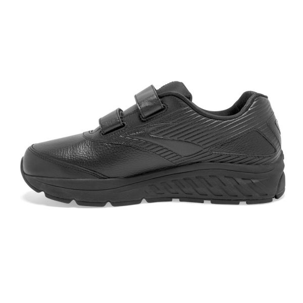 Brooks Shoes - Addiction Walker V-Strap 2 Black/Black            