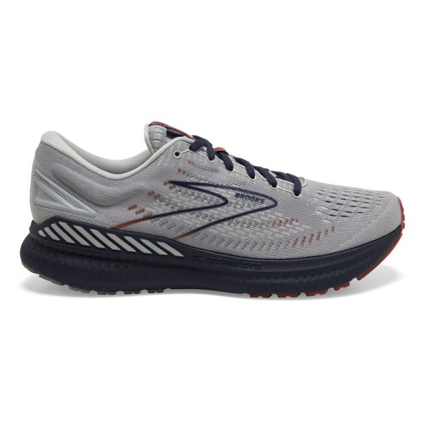 Brooks Shoes - Glycerin GTS 19 Grey/Alloy/Peacoat