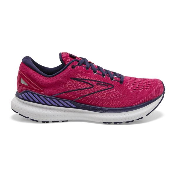 Brooks Shoes - Glycerin GTS 19 Barberry/Purple/Calypso