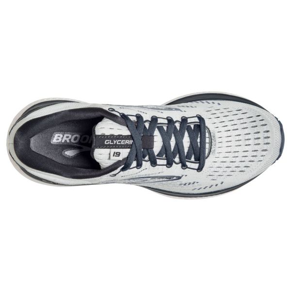 Brooks Shoes - Glycerin 19 Grey/Ombre/White            