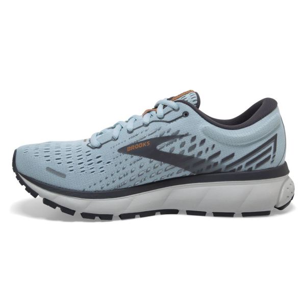 Brooks Shoes - Ghost 13 Light Blue/Blackened Pearl/White            