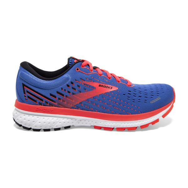 Brooks Shoes - Ghost 13 Blue/Coral/White