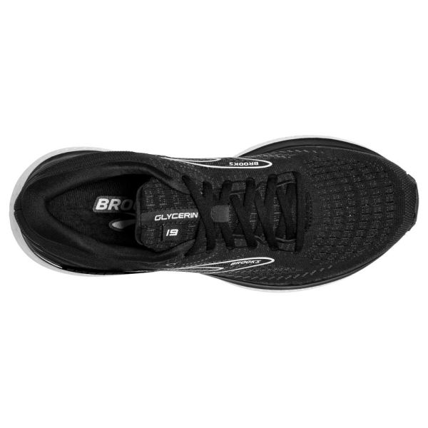 Brooks Shoes - Glycerin 19 Black/White            