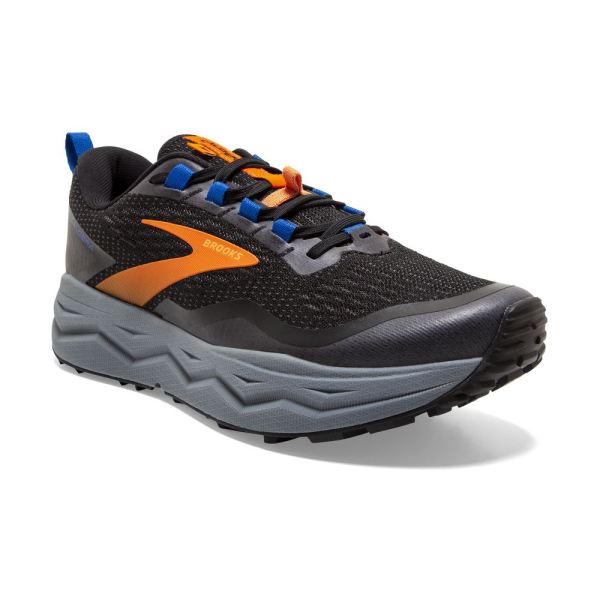 Brooks Shoes - Caldera 5 Black/Orange/Blue            