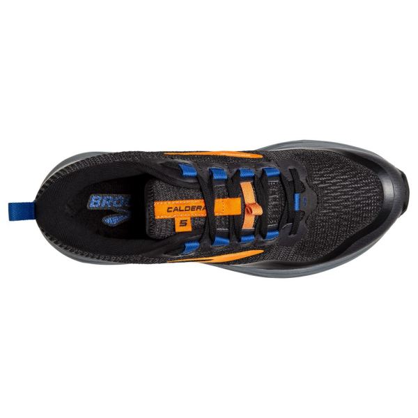 Brooks Shoes - Caldera 5 Black/Orange/Blue            