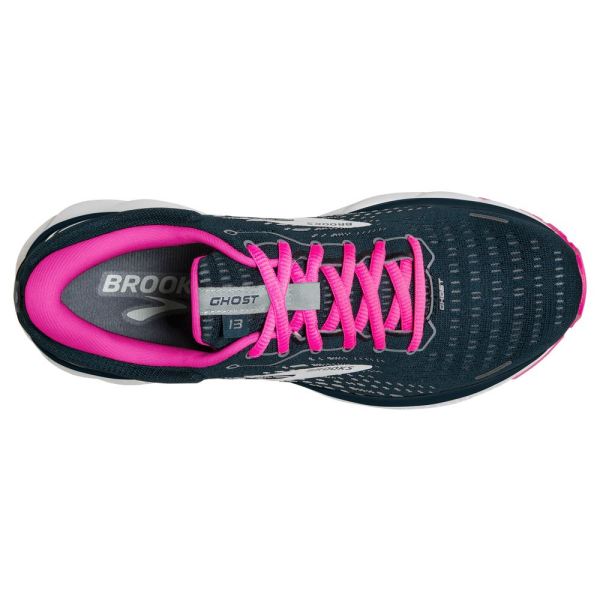 Brooks Shoes - Ghost 13 ReflectivePond/Pink/Ice            