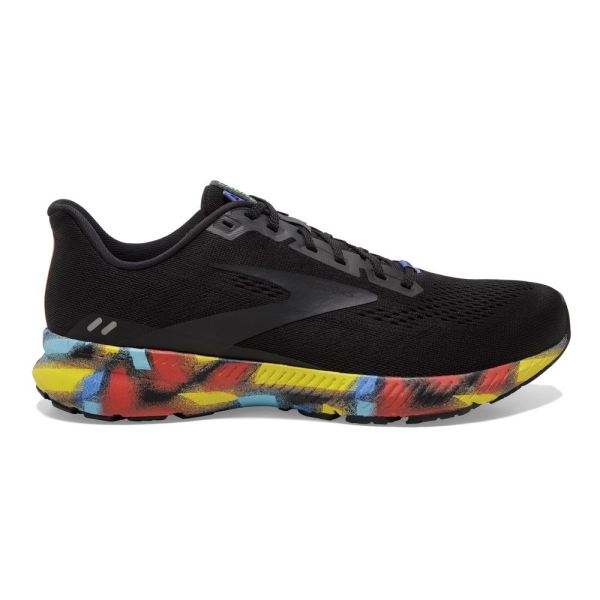 Brooks Shoes - Launch 8 Black/Red/Blue