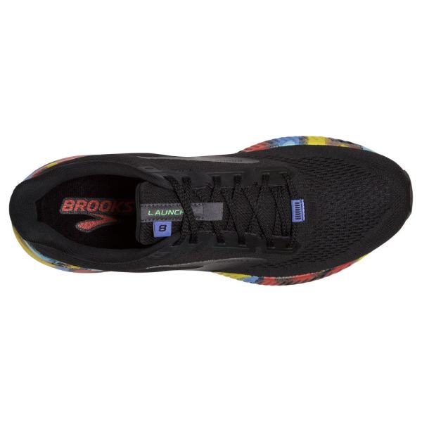 Brooks Shoes - Launch 8 Black/Red/Blue            