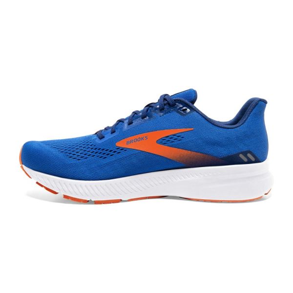 Brooks Shoes - Launch 8 Blue/Orange/White            