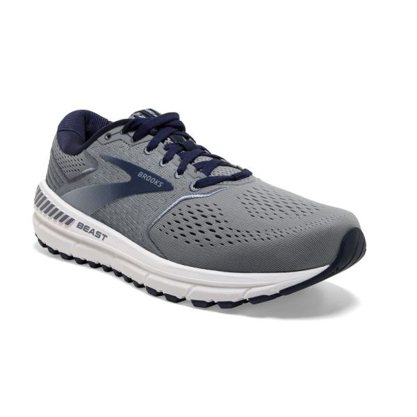 Brooks Shoes - Beast 20 Blue/Grey/Peacoat            