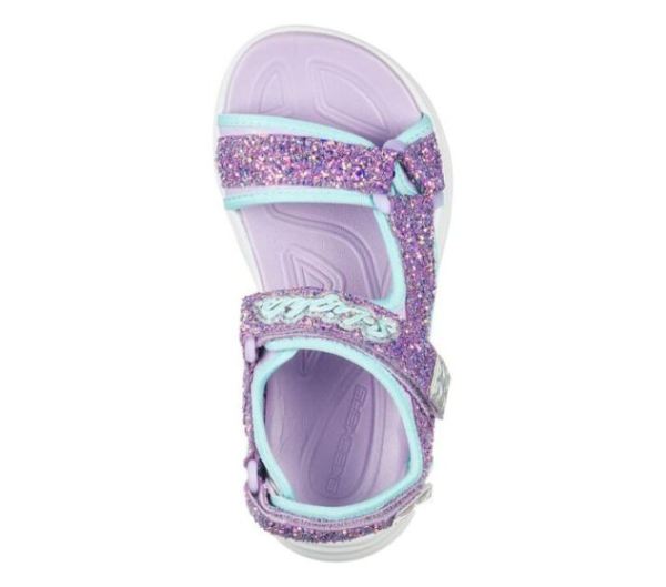 Skechers Girls' Glimmer Kicks - Glittery Glam