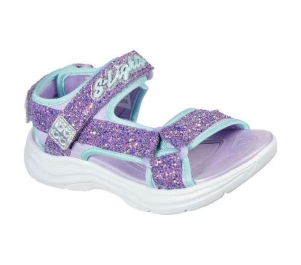 Skechers Girls' Glimmer Kicks - Glittery Glam