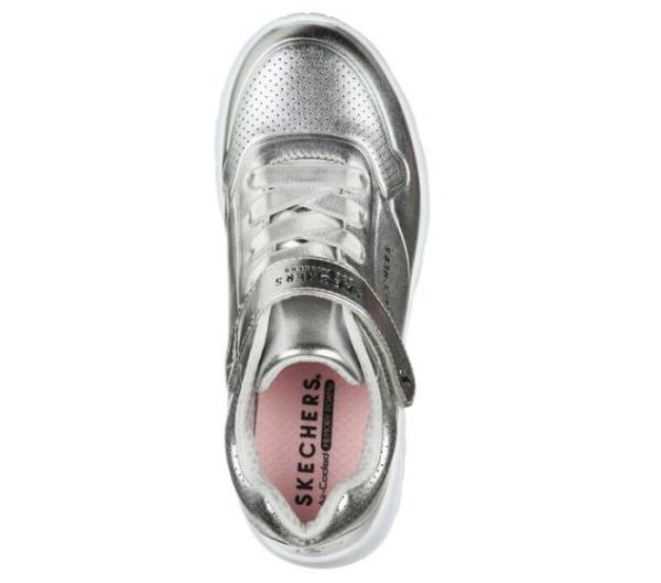 Skechers Girls' Uno Lite - Chrome Steps