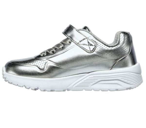 Skechers Girls' Uno Lite - Chrome Steps