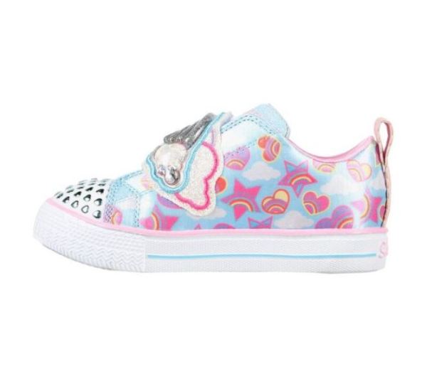 Skechers Girls' Twinkle Toes: Shuffle Lite - Rainbow Sprinkles