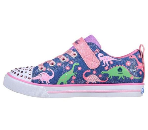 Skechers Girls' Twinkle Toes: Sparkle Lite - Dino Brights