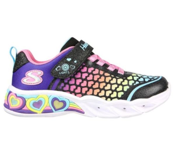 Skechers Girls' Heart Lights: Sweetheart Lights - Lovely Colors