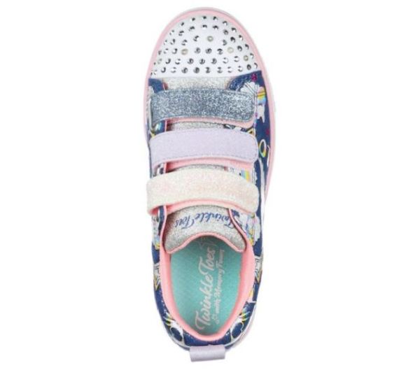 Skechers Girls' Twinkle Toes: Sparkle Lite - Believe In Rainbows