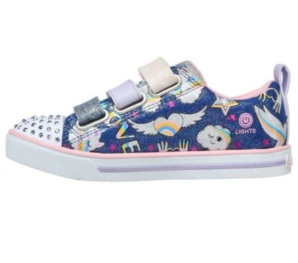 Skechers Girls' Twinkle Toes: Sparkle Lite - Believe In Rainbows