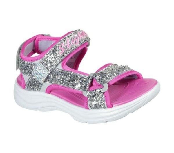 Skechers Girls' Glimmer Kicks - Glittery Glam