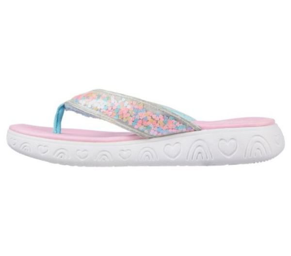 Skechers Girls' Twinkle Toes: Rainbow Shines - Confetti Magic