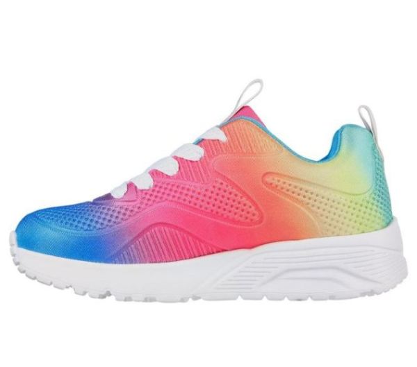 Skechers Girls' Uno Lite - Spectrum Bright