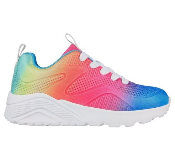 Skechers Girls' Uno Lite - Spectrum Bright