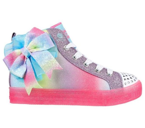 Skechers Girls' Twinkle Toes: Shuffle Brights - Rainbow Dust