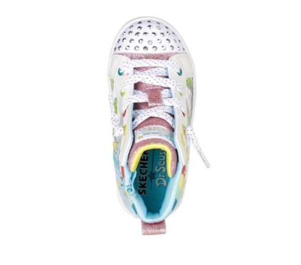 Skechers Girls' Dr Seuss: Twi-Lites 2.0 - Lovely Sneetches