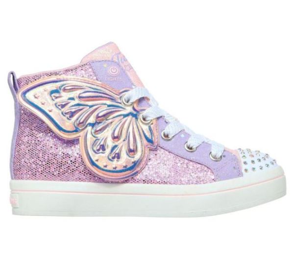 Skechers Girls' Twinkle Toes: Twi-Lites 2.0 - Butterfly Wishes