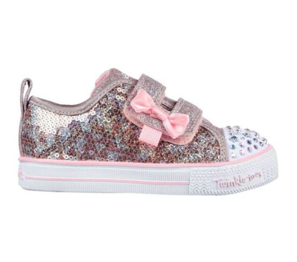 Skechers Girls' Twinkle Toes: Shuffle Lite - Sequins 'N Shine