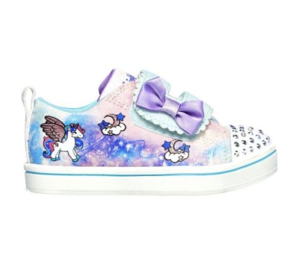 Skechers Girls' Twinkle Toes: Sparkle Rayz - Unicorn Moondust