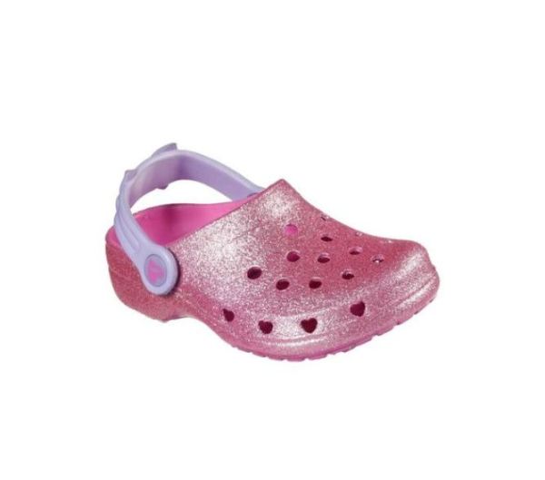 Skechers Girls' Foamies: Heart Charmer - Bow-Dazzler