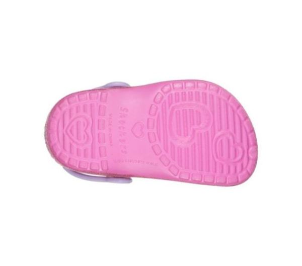 Skechers Girls' Foamies: Heart Charmer - Bow-Dazzler