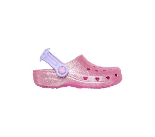 Skechers Girls' Foamies: Heart Charmer - Bow-Dazzler