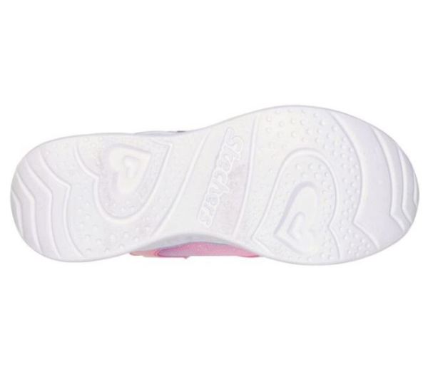 Skechers Girls' S Lights: Heart Lights - Rainbow Lux