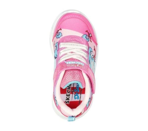 Skechers Girls' Dr. Seuss: Shimmer Beams - Funtime With Things