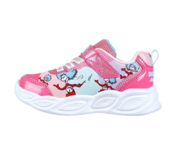 Skechers Girls' Dr. Seuss: Shimmer Beams - Funtime With Things