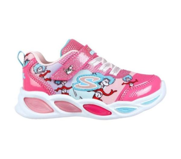 Skechers Girls' Dr. Seuss: Shimmer Beams - Funtime With Things