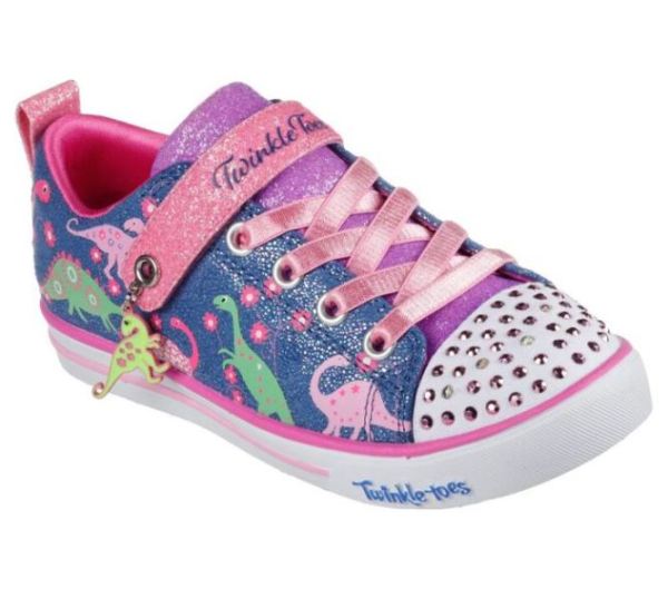 Skechers Girls' Twinkle Toes: Sparkle Lite - Dino Brights