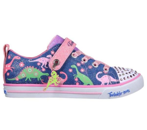 Skechers Girls' Twinkle Toes: Sparkle Lite - Dino Brights