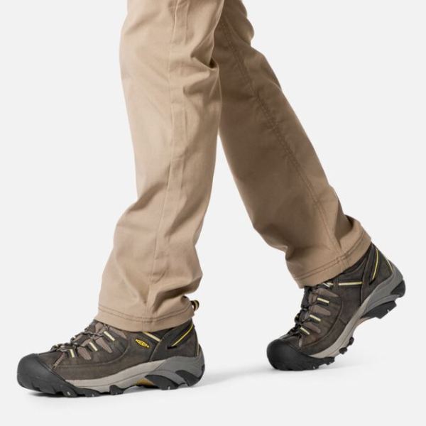 Keen | Men's Targhee II Waterproof Mid-Black Olive/Yellow