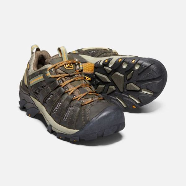 Keen | Men's Voyageur-Black Olive/Inca Gold