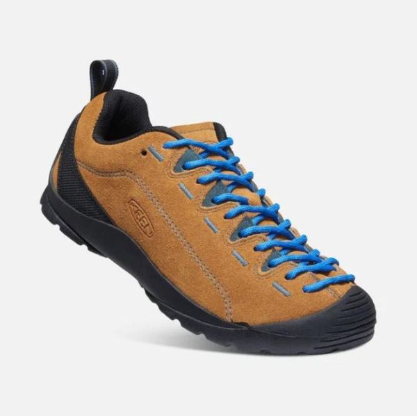 Keen | Women's Jasper Suede Sneakers-CATHAY SPICE/ORION BLUE