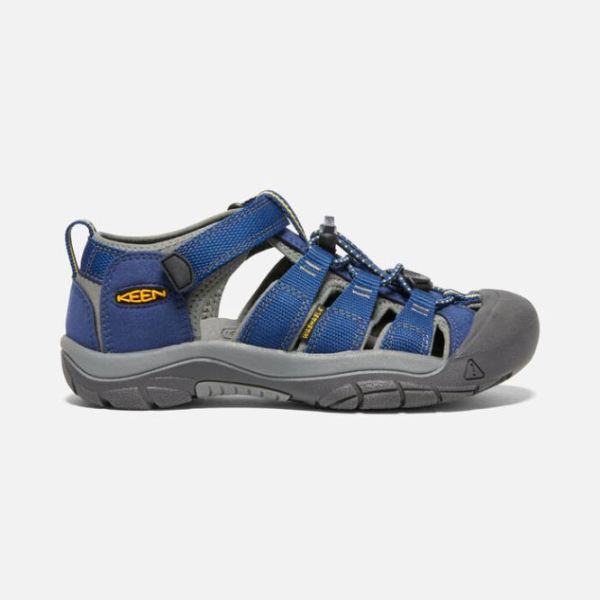 Keen | Big Kids' Newport H2-Blue Depths/Gargoyle