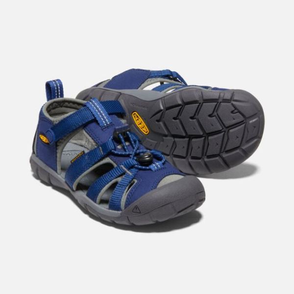 Keen | Big Kids' Seacamp II CNX-BLUE DEPTHS/GARGOYLE