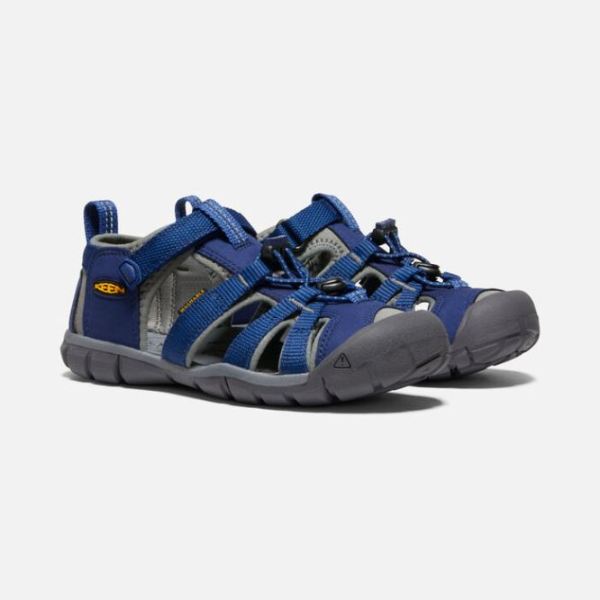 Keen | Big Kids' Seacamp II CNX-BLUE DEPTHS/GARGOYLE